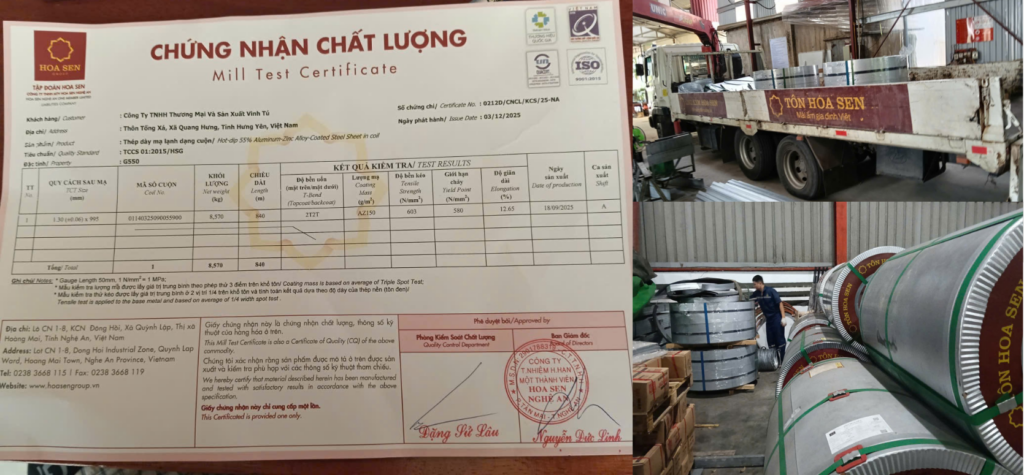 Chứng Nhận Chất Lượng