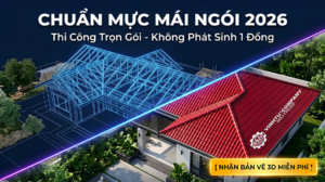 Báo Giá Thi Công Mái Ngói Trọn Gói Giá Tốt Nhất 2026