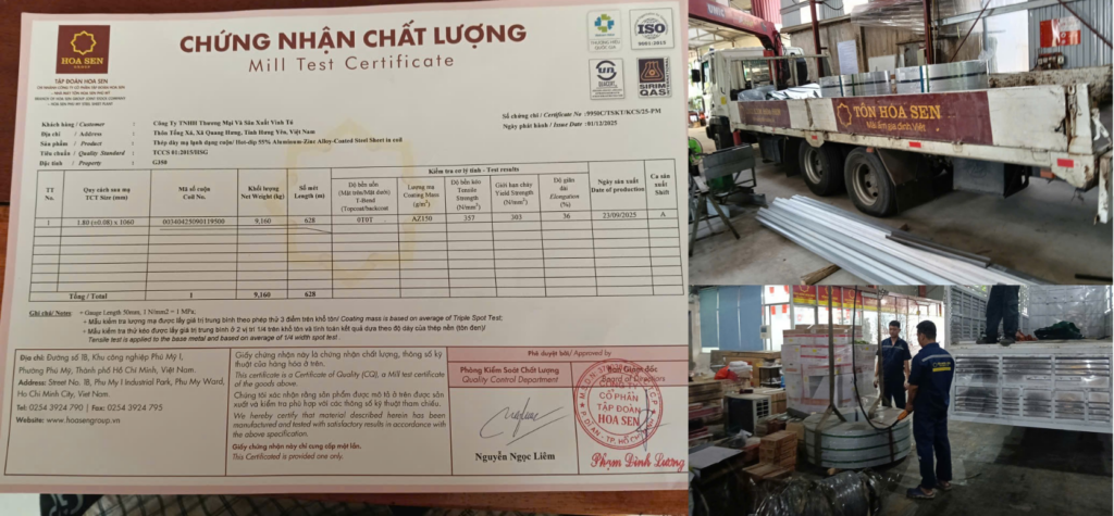 Chứng Nhận Chất Lượng